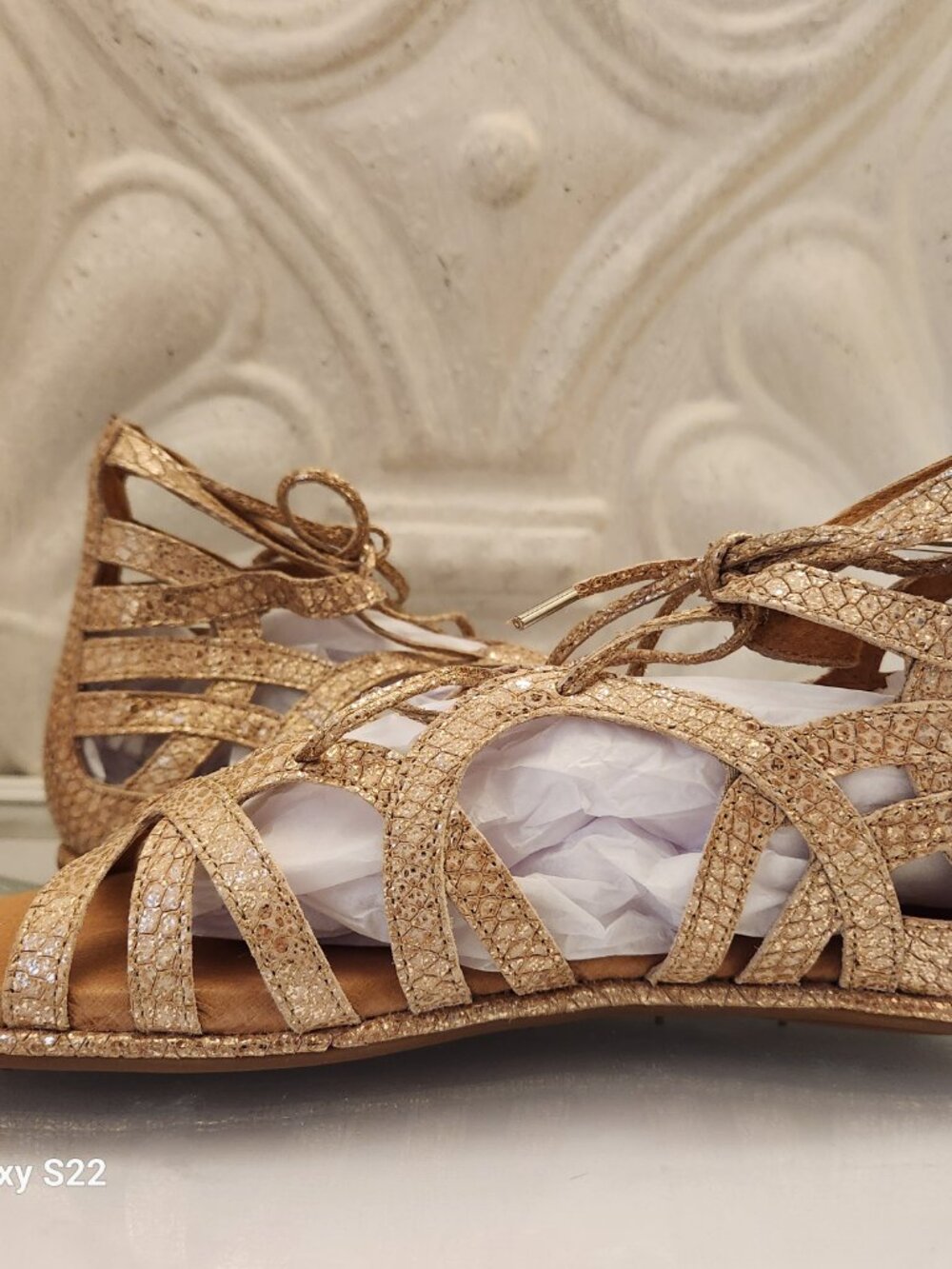 Gentle Souls Leather "Break my Heart" Gladiator Sandals. NIB. Size 6. - Picture 5 of 10